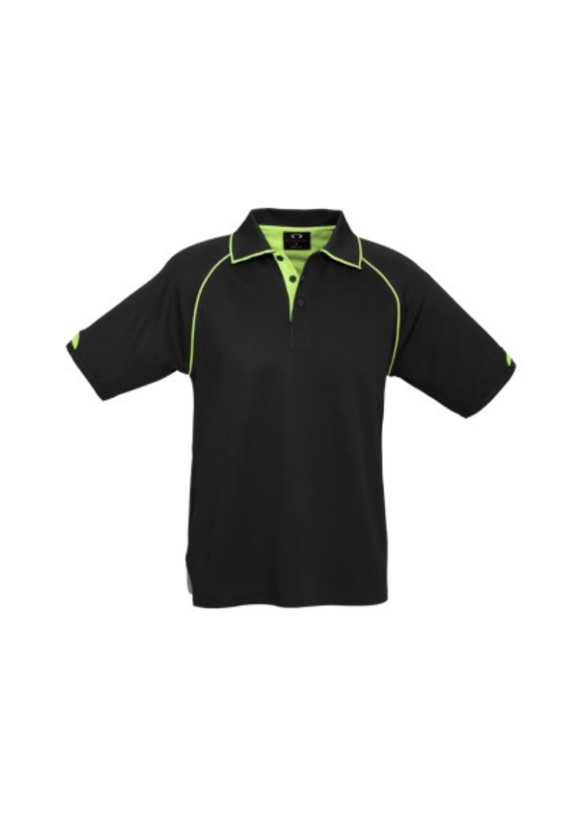 Picture of Biz Collection Mens Fusion Polo Shirt Bizcool Cotton Back polyester